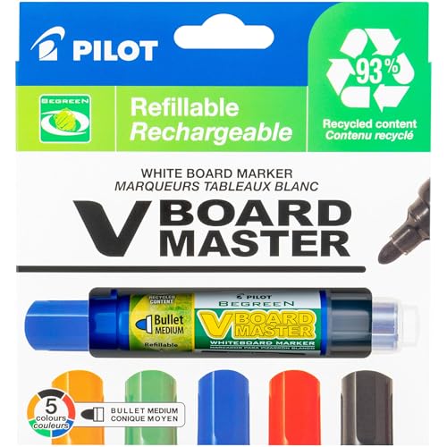 PILOT V Board Master Refillable Dry-Erase Markers