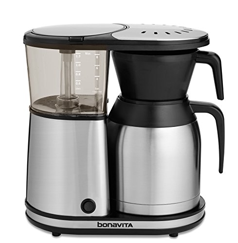 Bonavita 8 Cup Drip Coffee Maker Machine with Carafe, One-Touch Pour Over Brewer